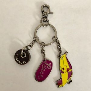 Sakroots Bird Peace Keychain Charm